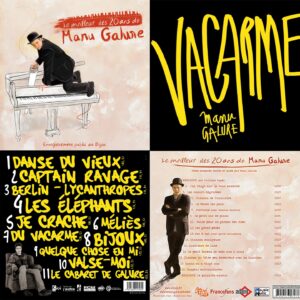 Pack Manu Galure : 2 premiers albums